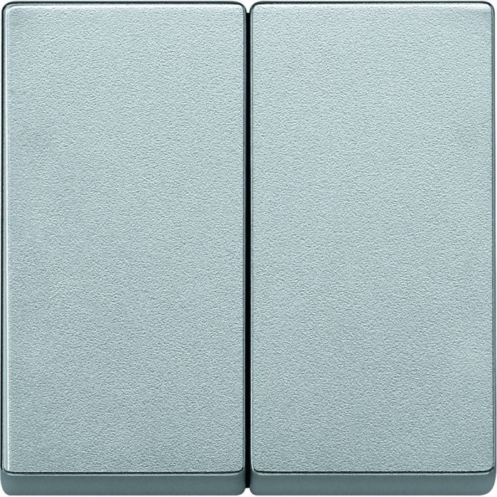 Schneider-Merten systeem M wip voor serieschakelaar - aluminium (MTN433560)