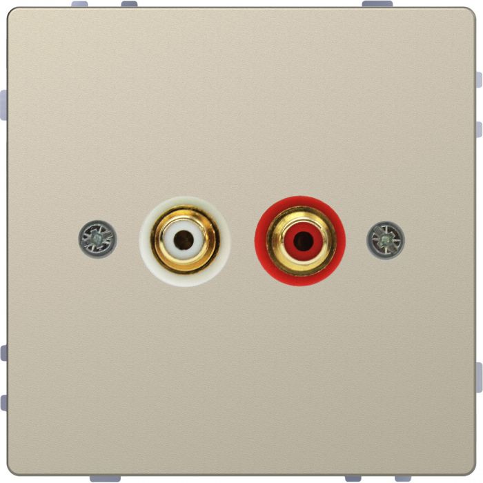 Schneider Electric D Life centraalplaat audio cinch - sahara (MTN4350-6033)