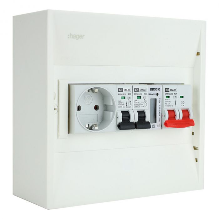 Meisje vermoeidheid vernieuwen EMAT PV-verdeler 2x B16 groep met WCD, hoofdschakelaar en kWh meter (PV0002) | Groepenkastbestellen Meisje vermoeidheid vernieuwen EMAT PV-verdeler 2x B16 groep met WCD, hoofdschakelaar en kWh meter (PV0002) | Groepenkastbestellen