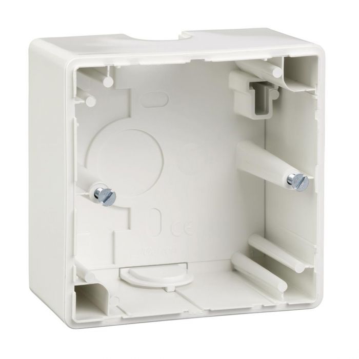 Schneider Electric M-Smart opbouwbehuizing 1-voudig - actief wit (MTN512125)