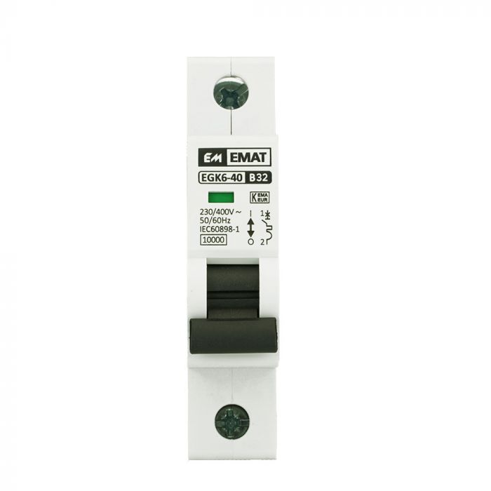 EMAT installatieautomaat 1-polig 32A B-kar (85001034)