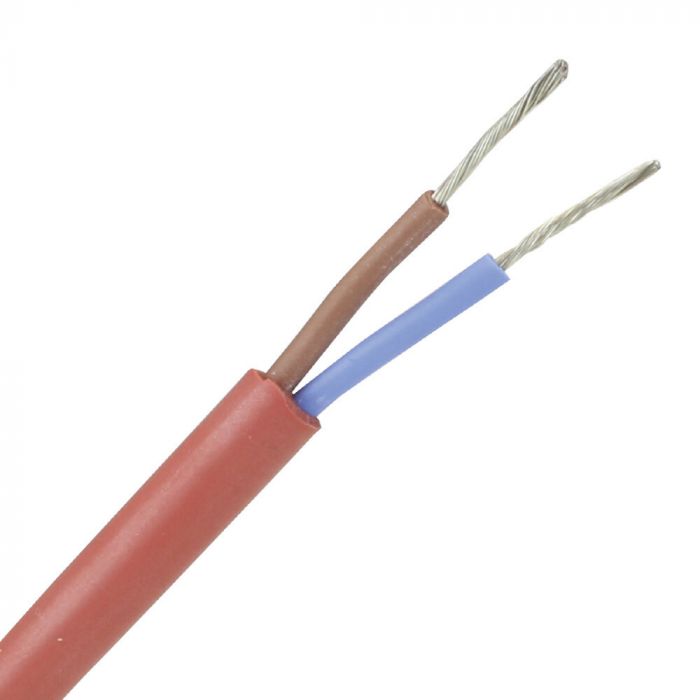 SIHF siliconenkabel 2x1 mm² - rol 100 meter (SIHF082120)