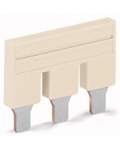 Wago kambrug 3-voudig 57A rastermaat 10 mm grijs (2010-403)