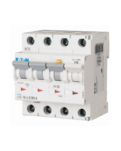 Eaton aardlekautomaat 3-polig+nul 16A C-kar 100mA (170664)
