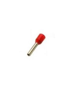 SOLAR adereindhuls geïsoleerd 1,0mm2 hulslengte 8mm rood - per 100 stuks (1505143)