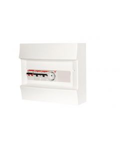 ABB Installatiedozen en -kasten PV-verdeler 2x combimaat B16 met WCD en hoofdschakelaar (1SPN001600F0060)