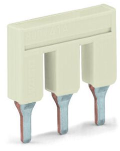 Wago kambrug 3-voudig 41A rastermaat 7,5 mm grijs (2006-403)