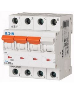 Eaton krachtgroep 3-polig+nul 63A B-kar (242998)