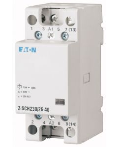 Eaton magneetschakelaar 230V 40A 4 maak en 0 verbreek (248852)