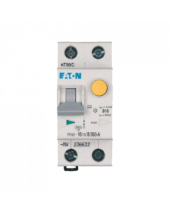 Eaton aardlekautomaat 1-polig+nul 16A C-kar 30mA (1742429)
