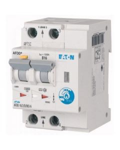 Eaton vlamboogdetectie 16A 2P B-kar 10mA direct (187201)