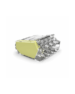 Conex transparante mini lasklem 4-voudig massief 0,5-2,5 mm² per 50 stuks (CH 2004M)