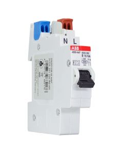 ABB installatieautomaat 1-polig+nul 16A B-kar schroefloos (1SPF006906F0115)