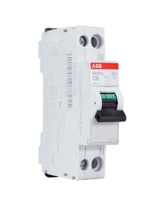 ABB installatieautomaat 1-polig+nul 6A C-kar (2CSS245101R0064)