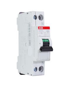 ABB installatieautomaat 1-polig+nul 10A C-kar (2CSS245101R0104)