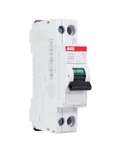 ABB installatieautomaat 1-polig+nul 32A C-kar (2CSS245101R0324)