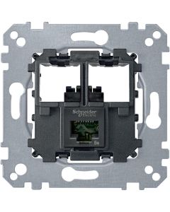 Schneider Electric draagplaat 1-voudig voor UTP RJ45 cat 5E (MTN4575-0001)