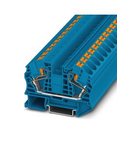Phoenix Contact rijgklem met push-in aansluiting 16 mm² - blauw (PT 16 N BU)