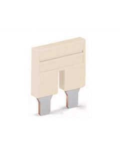 Wago kambrug 2-voudig 57A rastermaat 10 mm grijs (2010-402)