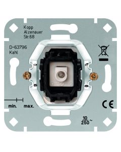 Kopp sokkel wisseldrukschakelaar met N-contact - per 10 stuks (504700000)