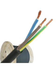 neopreen kabel H07RNF 3x1,5 per haspel 500 meter