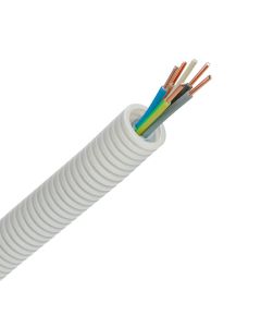 Snelflex flexibele buis VD draad 5x2,5mm - 20mm per rol 100 meter (SF5G25)