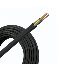 Helukabel VMVL (H05VV-F) kabel 3x1.5mm2 zwart per rol 100 meter