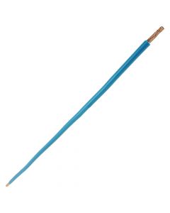 Aansluitdraad 4 mm² blauw 125 mm soepele kern en geperste uiteinden