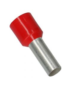 SOLAR adereindhuls geïsoleerd 10mm2 hulslengte 12mm rood - per 100 stuks (1505148)