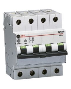 AEG krachtgroep 3-polig+nul 20A B-kar (552775)