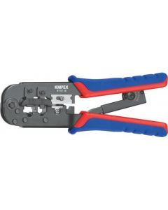 KNIPEX krimptang voor RJ11/12 en RJ45 (6 en 8 polig) K1175 (975110 SB)