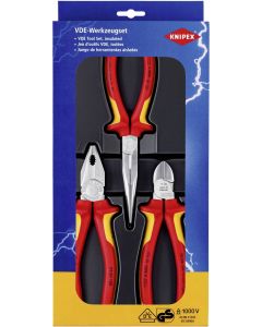 KNIPEX tangenset VDE 3-delig (00 20 12)