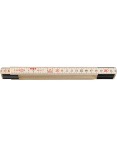 Sola duimstok vouw berkenhout 2m 10-delig (H59-2-10 H2/10)