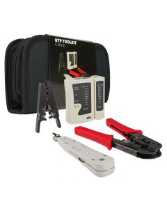 EMhub netwerkkabel UTP toolkit inclusief tester en LSA tool (4080157)