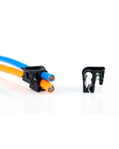 WKK universele solar clips voor 0,7 - 3mm profiel met klembevestiging in lengterichting 100stuks (SKC1)