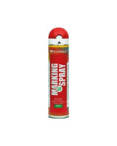 Kadeem tijdelijke (niet permanente) markeerspray 600ml Rood (359030)