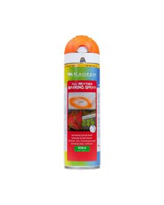 Kadeem tijdelijke (niet permanente) markeerspray 600ml Oranje (359040)