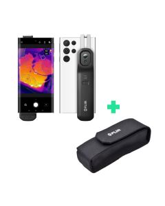 FLIR ACTIE One Edge Pro draadloze infrarood camera voor IOS en Android - 160x120 met GRATIS draagtas(11002-0201-SET-MET-HOES)