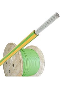 aardingskabel H07V2-K Eca 6mm2 groen/geel vertind per haspel 500 meter