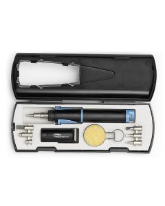 ERSA gassoldeerset compleet in cassette incl. piëzo ontsteker 580 °C 60 min 15-75W (0G07400141)