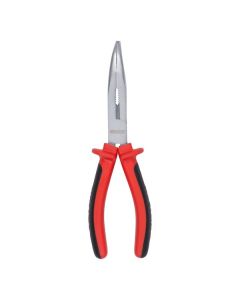 Kreator gebogen langbek punttang profi 200mm met 2-comp handvat (KRT604102)