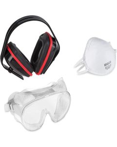 Kreator PBM set met gehoorbeschermer, veiligheidsbril en stofmasker (KRTS60001)