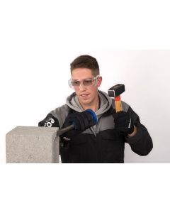 Kreator veiligheidsbril ventilerend overzetbril - transparant (KRTS30001)