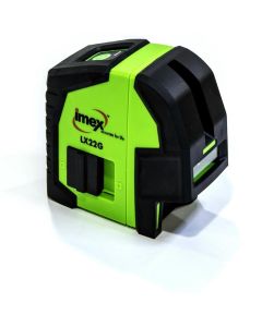 Imex kruislijnlaser zelfnivellerend met groene laser tot 40 meter (LX22)