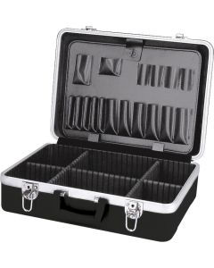 Erro gereedschapskoffer hardshell ABS slagvast 460x330x150mm - zwart (EC1601)