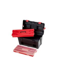 Parat kunststof gereedschapskist box Profi-Line Allround L incl inzetbak en doos 475x257x255mm (5812000391)
