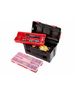 Parat kunststof gereedschapskist box Profi-Line Allround L incl inzetbak en doos 475x257x255mm (5812000391)