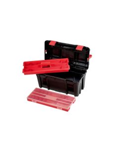 Parat kunststof gereedschapskist box Profi-Line Allround XL incl inzetbak en doos 585x290x280mm (5813000391)