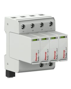 Raycap overspanningsbeveiliging type 1+2 TN-S (Protec T1-300-4+0-R)