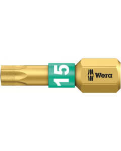 Wera bit torx TX15 25mm 1/4" - per stuk (05066102001)